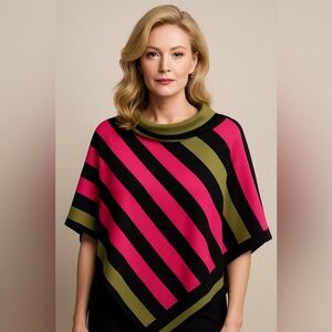 ONE-SIZE INC INTERNATIONAL CONCEPTS WOMENS PONCHO TOP